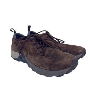 Merrell Mens 10.5 Jungle Lace AC Dark Earth Brown Lace Up Athletic Comfort Shoes